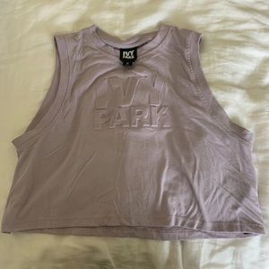 Ivy Park workout tank - size M - lavender